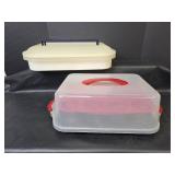 Cupcake Carrier Set with Muffin Pans