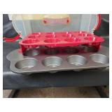 Cupcake Carrier Set with Muffin Pans