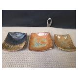 Set of Stainless Steel Mesh Strainer Baskets, Dish Drying Pad, and 3 Sugar Scrub Dishes