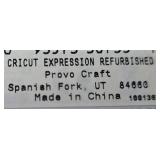 Cricut Expression Electronic Cutting Machine CREX001 Powers on