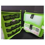 Cricut Cartridge Storage Binder,  Assorted Mats, and Plastic Storage Container