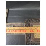 Decorative Religious Wall Cross with Faith Plaque