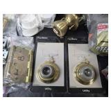 Hardware Supply Lot - Door Hinges, Steel Wool & Accessories