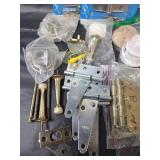 Hardware Supply Lot - Door Hinges, Steel Wool & Accessories