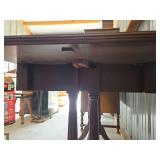 Imperial Mahogany Sofa Table/Desk with Drawers