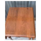 Ethan Allen Maple Accent Table with Drawer