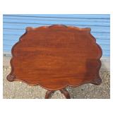 Imperial Carved Mahogany Pedestal Table