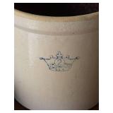 USA Crown Mark Stoneware 2 Gallon Crock