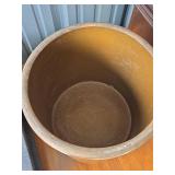 Brown Stoneware 4 Gallon Crock