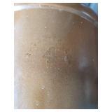 Brown Stoneware 4 Gallon Crock