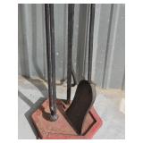Decorative Fireplace Tool Set with Stand