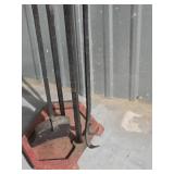 Decorative Fireplace Tool Set with Stand