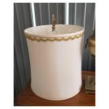 Brass Table Lamp with Shade