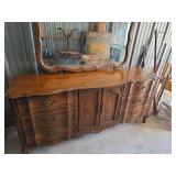 Broyhill Premier French Provincial Dresser with Mirror