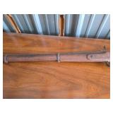 1800s Percussion Cap Rifle 56in Long