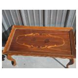 Coffee Table with Inlaid Wood Design