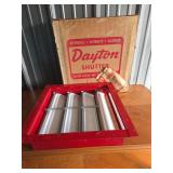 New Dayton Automatic Aluminum Shutter with Original Box