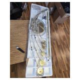 $150 Brightech Orion Arc Floor Lamp, 5-Arm Adjustable, Brass