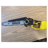 $99 Autubin 2-in-1 Electric Pole Saws for Tree, Yellow- 8 Inch