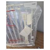 $60 Cumbor 29.2-43 Wall-Mounted Baby Gate for Stairs, Auto-Close