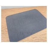 KANGAROO Thick Ergonomic Anti-Fatigue Kitchen Mats 17x24 Black