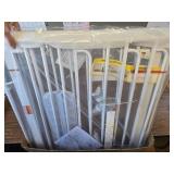 $99 Cumbor Extra Wide Baby Gate 29.7-57" for Stairs, White