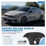 $132 Engine Splash Shield for Kia K5 2021-2025 with Screws