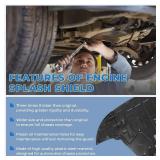 $132 Engine Splash Shield for Kia K5 2021-2025 with Screws