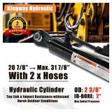 $216 Kingway Hydraulic Top Link Cat. 1-1, Locking Block, 20.9 31.9