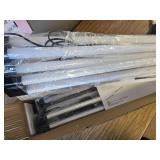 $70 Bbounder 10-Pack Linkable LED Shop Light, 4 ft, 6500K, Black