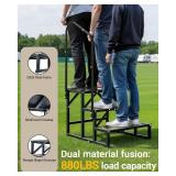 $120 RV Steps with Handrail, Heavy-Duty 3-Step Camper Entry Step