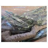 $168 8ft Olive Tree in Pot - Faux Silk Plant, 3200 Leaves