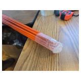 The ROP Shop Pack of 20 1/4 Inch Orange 48 Inch Driveway Markers