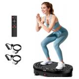 $73 Vibration Plate Exercise Machine, 120 Speed Levels, 9 Programs
