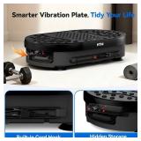 $73 Vibration Plate Exercise Machine, 120 Speed Levels, 9 Programs