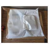 $53 Universal 18x16 Motorcycle Windshield for Harley, Honda, Kawasaki