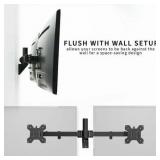 VIVO Telescoping Flush Wall Mount for Dual 21" 32" Monitors