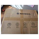 $133 24-Inch Leather Bar Stools, Counter Height, High Back, Dark Brown