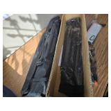 $50 10x7ft Adjustable Backdrop Stand Kit with Black Curtain