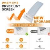 MIFLUS Dryer Lint Screen Filter Compatible with Whirlpool/Kenmore