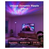 $150 Govee Uplighter Floor Lamp with RGBIC Ripple Projector, Alexa