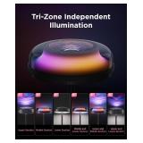 $150 Govee Uplighter Floor Lamp with RGBIC Ripple Projector, Alexa