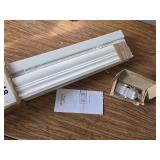 $65 Lotus & Windoware Cordless Faux Wood Blind, 22W x 60L, White