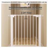 $55 Metal Baby Gate, 29-32, 30 Tall, Mounted, Auto-Close, BLACK in Color