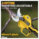 $169 Dewalt 20V MAX 2-in-1 Pole Pruning Shears, 1.6 dia, 14.8 ft