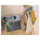 $50 20 ft High-Reach Duster Kit with 4-12 ft Telescopic Pole
