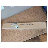 $63 100-Inch Retractable Baby Gate, 34" Tall, Reinforced Strip