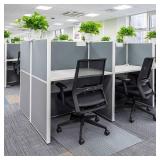 Azadx Clear Chair Mat for Low/Standard/No-Pile Carpets, 36x48"