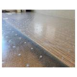 Azadx Clear Chair Mat for Low/Standard/No-Pile Carpets, 36x48"