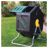 $70 Miracle-Gro Compost Tumbler - Single Chamber Easy-Turn Outdoor